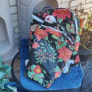 Floral Black Tablecloths/2